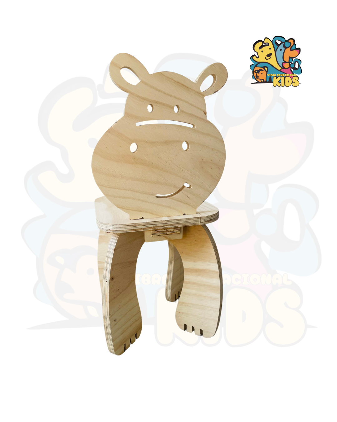 Silla Safari Budy Hipopótamo